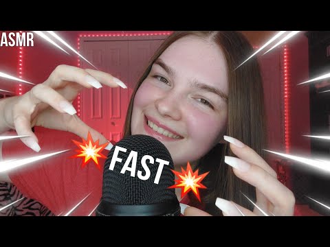 💢THE WORLD'S FASTEST MIC SCRATCHING EVER ASMR 💯 AGGRESSIVE