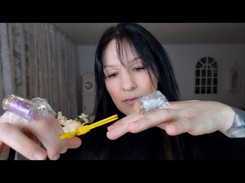 Crazy Hairdresser with rattling hands gives your invisible Hair a treatment *english whisper*ASMR*