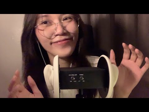 ASMR Tapping your ears | 3Dio (No Talking)