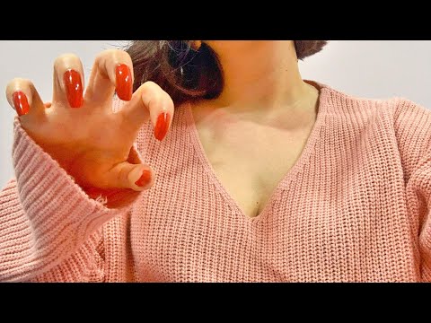 ASMR In Bed: 😴 UP CLOSE TRIGGERS (Shirt & Sheet Scratching, Around the Camera, Invisible Scratching)