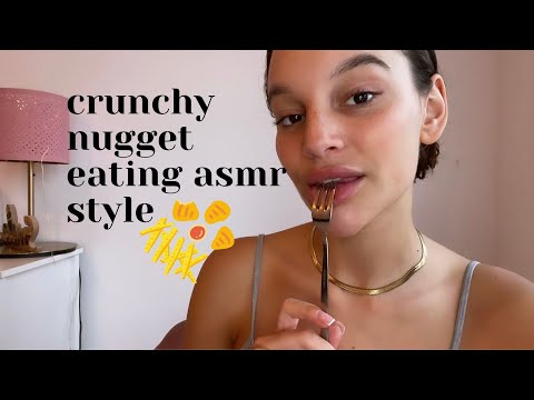 Eating up CRUNCHY nuggets - ASMR
