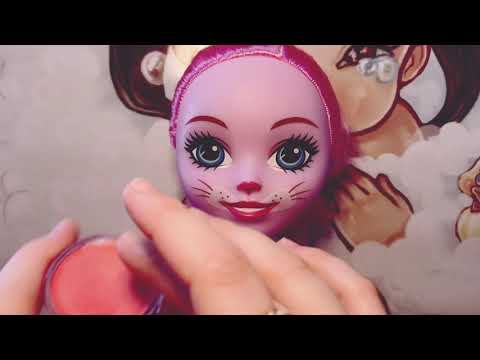 ASMR Doll face makeup