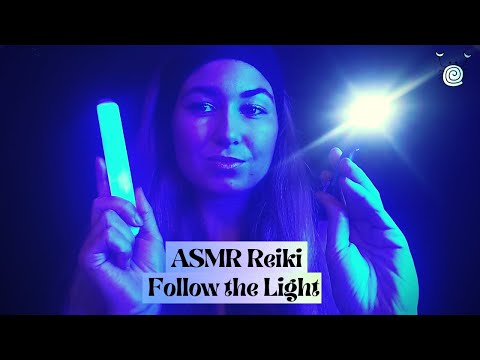 [ASMR] ~ Reiki Light Language ASMR | 🌟Follow the Light ASMR🌟 | Reiki Master Healing | Aura Cleansing