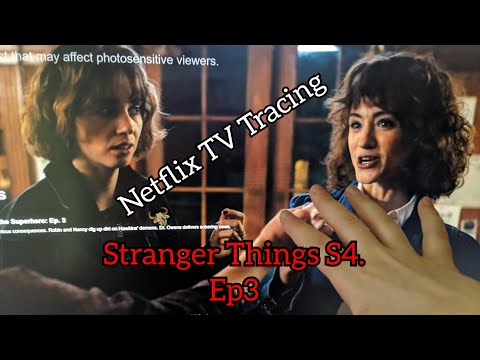 ASMR Netflix Tv Tracing ~ Stranger Things (Season 4 Episode 3)
