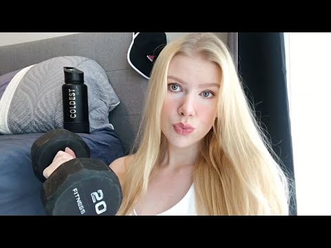 ASMR Role-Play |Wanna Be "Gym Girl" Tries To Workout|