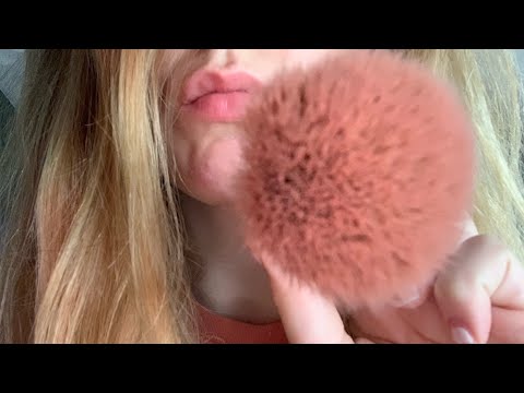 ASMR BRUSHING YOUR FACE/ REPEATING “STIPPLE”