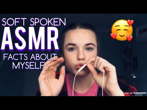Soft spoken ASMR ~ facts about me 🥰