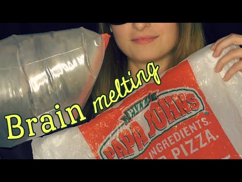 ASMR | 30 Minutes of BRAIN MELTING Binaural Plastic Bag Sounds (no talking)