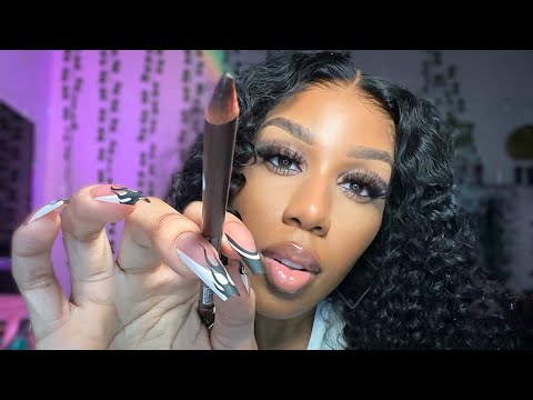 ASMR | Ratchet Popular Girl Does Your Eyebrows in the Back of Class (Roleplay)
