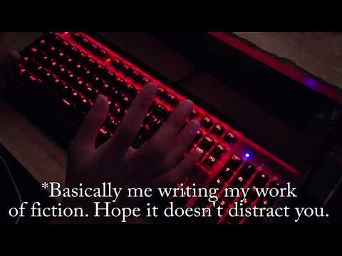 (ASMR) Typing sounds on Mechanical Keyboard