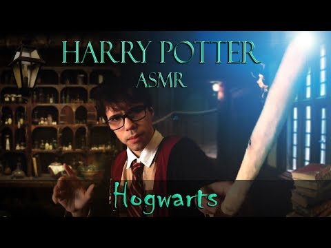 ASMR Harry Potter ⚡ Hogwarts Corridor/ Harry helps you ⚡