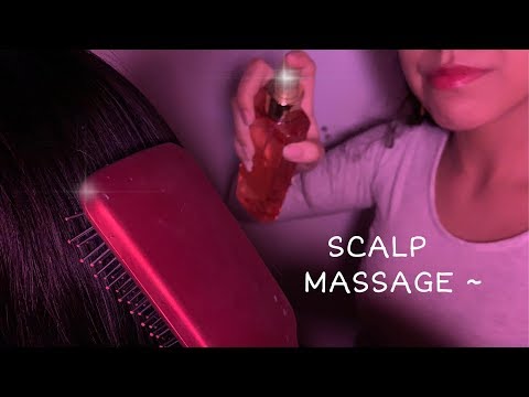 ASMR Scalp massage