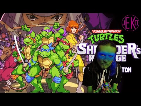ЖеКо и Черепашки-ниндзя 🐢🐢🐢🐢Teenage Mutant Ninja Turtles: Shredder's Revenge