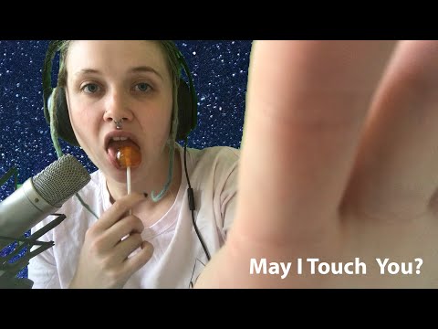 May I Touch You? ASMR With 🍭LOLLIPOP 🍭Mouth Sounds 👄 And Tracing 🔥