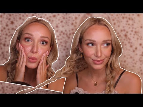 ASMR Relaxing Nighttime Skincare Routine (Get Unready With Me!)
