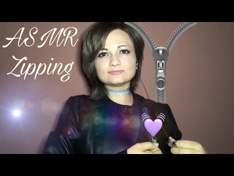 ASMR / Zipping/leather JACKET