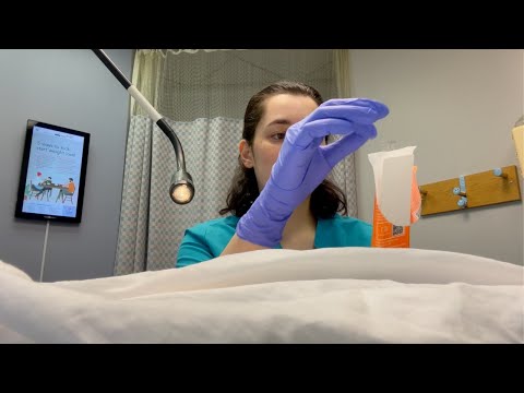 ASMR| Seeing the Gynecologist-You Have a Yeast Infection! (No Speculum, Swab Only!)