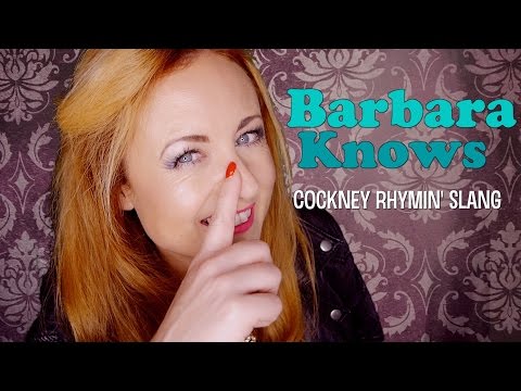 BARBARA KNOWS! Ep1 Cockney Rhyming Slang | ASMR Role Play