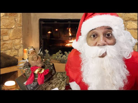 ASMR Santa Claus Writing Christmas letters to good Boys and Girls Roleplay