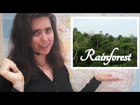 🌎ASMR Australian Map Video🌎 (Rainforest - American Accent)
