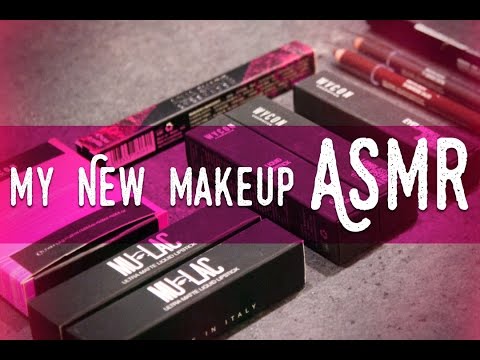 ASMR ita - Whispering Show and Tell (New Make Up Products)