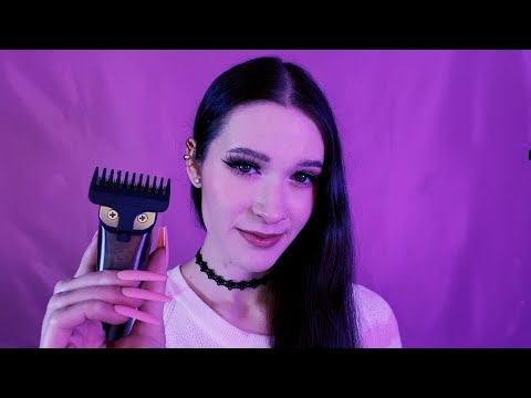 ASMR Your Girl Gives You A Short Haircut With A Fade 💈[Haircut/ Barber Roleplay] [Clipper Sounds]