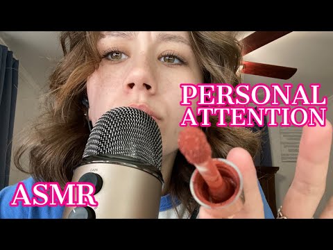 ASMR | personal attention +mouth sounds +makeup