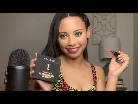 ASMR:|| MAKEUP HAUL + TRY ON 💋 || (tapping w/ whispers)