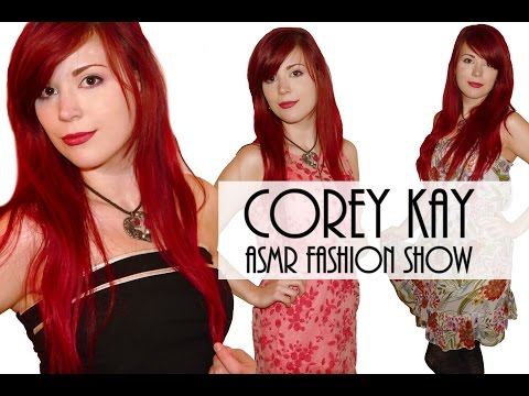 ASMR Dress Up Fashion Show Haul 3 Corey Kay Dress Collection Binaural Ear to Ear Whisper