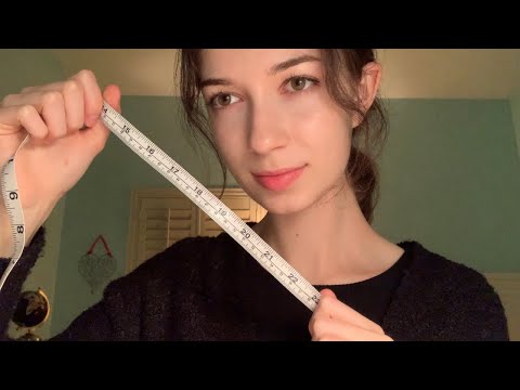 ASMR Measuring your face for government research | soft spoken, personal attention, roleplay [lofi]