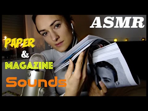 ASMR PAPER SOUNDS, PAGE TURNING, RIPPING & TEARING  give you TINGLES