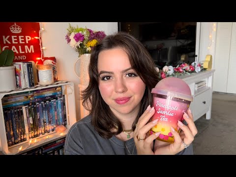 ASMR Cozy Marshalls Haul ✨ | Candles + Clothing | Tapping, Tracing, Fabric Sounds, Whispering ☁️