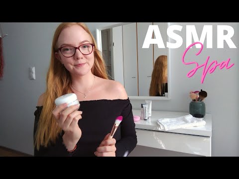 ASMR SUOMI 💆‍♀️ KASVOHOITO ROLEPLAY ✨ (WITH MUSIC) mic&lens brushing, tapping, soft spoken...