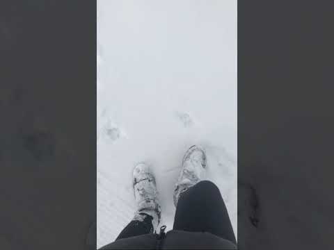 Walking in Deep Snow | ASMR