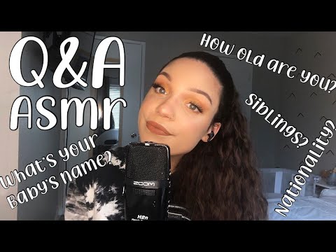 ASMR- Q&A Answering Your Questions