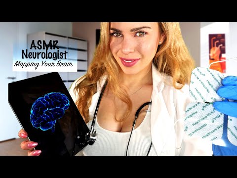 ASMR NEUROLOGICAL EXAM (Brain Mapping, Medical, Sleep Diagnosis)