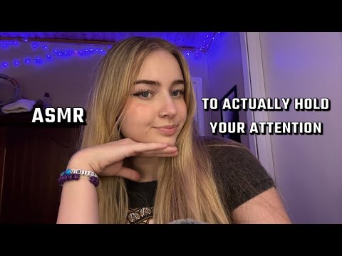 ASMR to actually hold your attention :0 (fast and aggressive, makeup, hand movements)