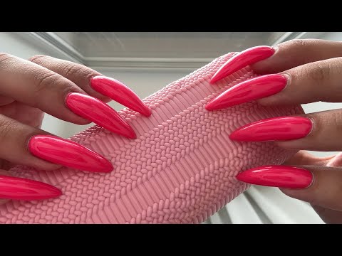 ASMR - build-up tapping & scratching on random items ( triggers ) NO TALKING