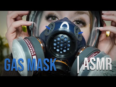 ASMR Masked | Gas Mask and Leather Jacket with Whispers