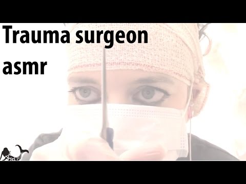 A trip to the Trauma Surgeon...soft spoken personal attention zzz