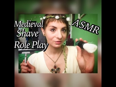 ASMR || Medieval Gentleman Shave Roleplay