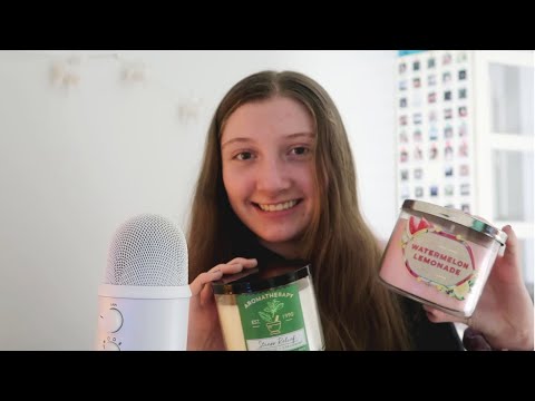 ASMR tapping on candles