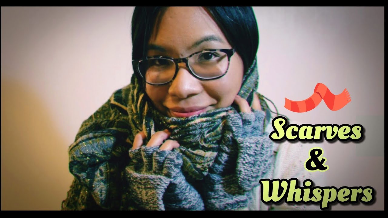 ａｓｍｒ: The Scarves Saleswoman 🧣☃️ | Whispers + Fabric Sounds + Woolly Gloves