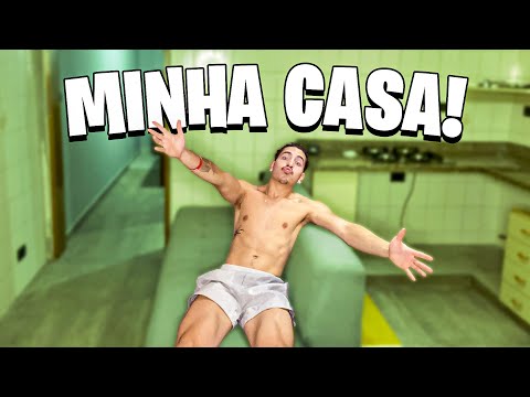 ASMR TOUR pela minha CASA *QUASE* PRONTA!! - Morando sozinho aos 20 anos