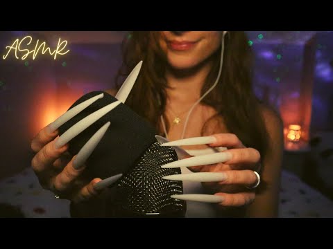 ASMR | Mic Pumping, Swirling and Scratching with Extremely Long Nails