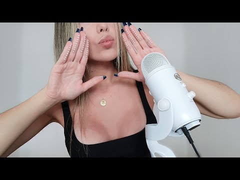 ASMR STRASS ON THE MIC 🎙️✨ - SCRATCHING