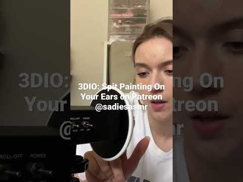 New spit painting video on patreon! @sadiesasmr