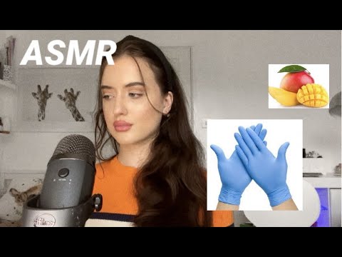 ASMR - LATEX Gloves | Occasional Mouth Sounds 💖