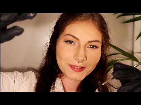 ASMR Face Mapping Appointment For Tingly Sleep (Soft Spoken, Latex Gloves, Personal Attention)