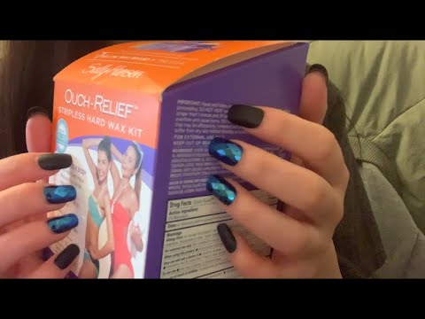 ASMR Relaxing Tapping, Scratching, Tracing, Lid Sounds, ...